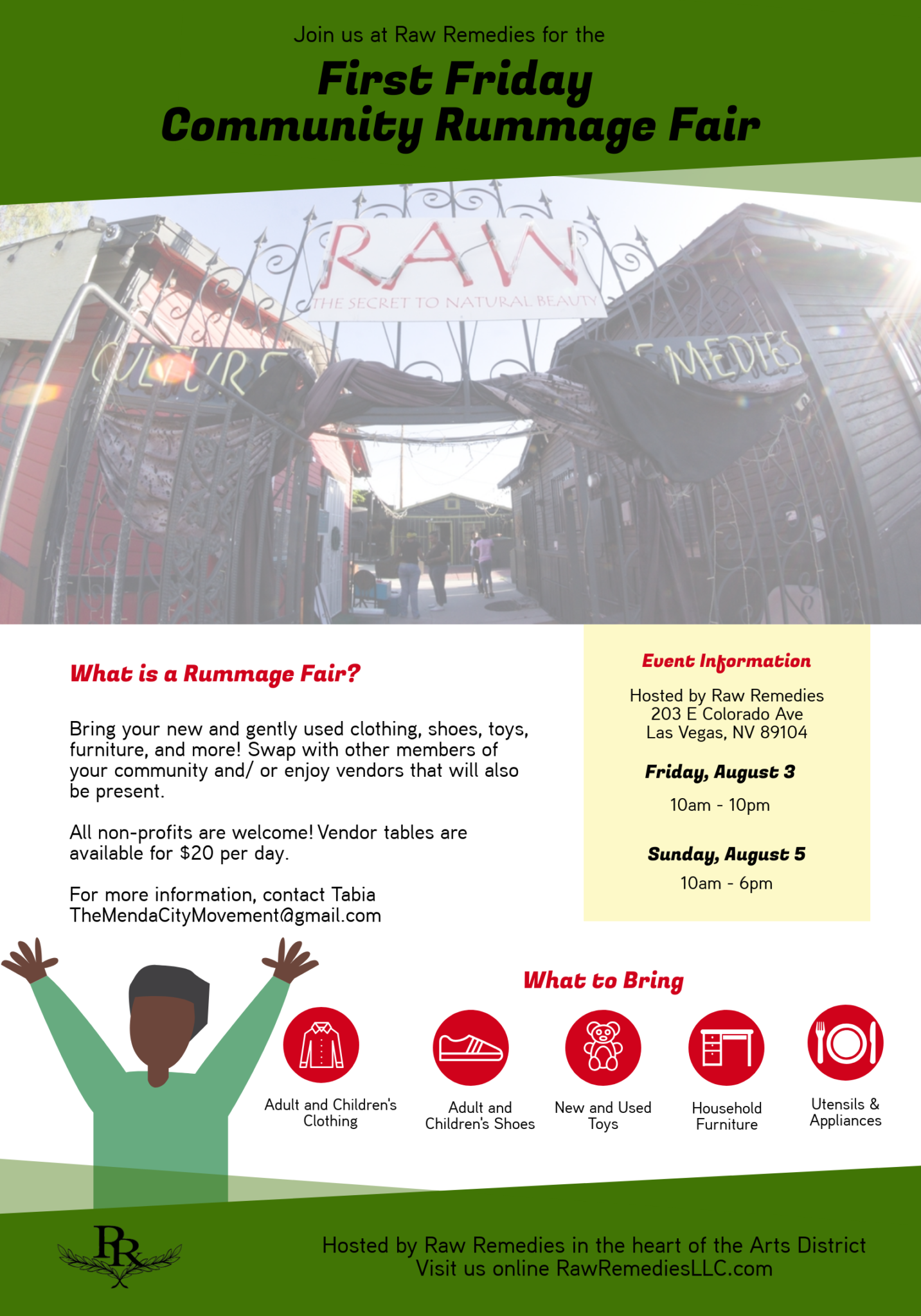 august rummage fair